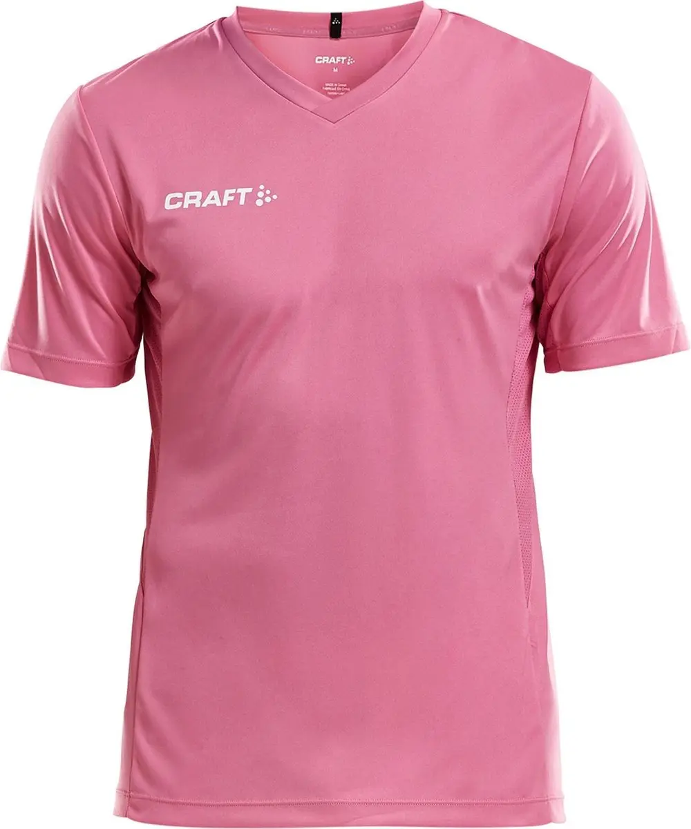 Craft Squad Jersey Solid - XXL - Roze/Wit