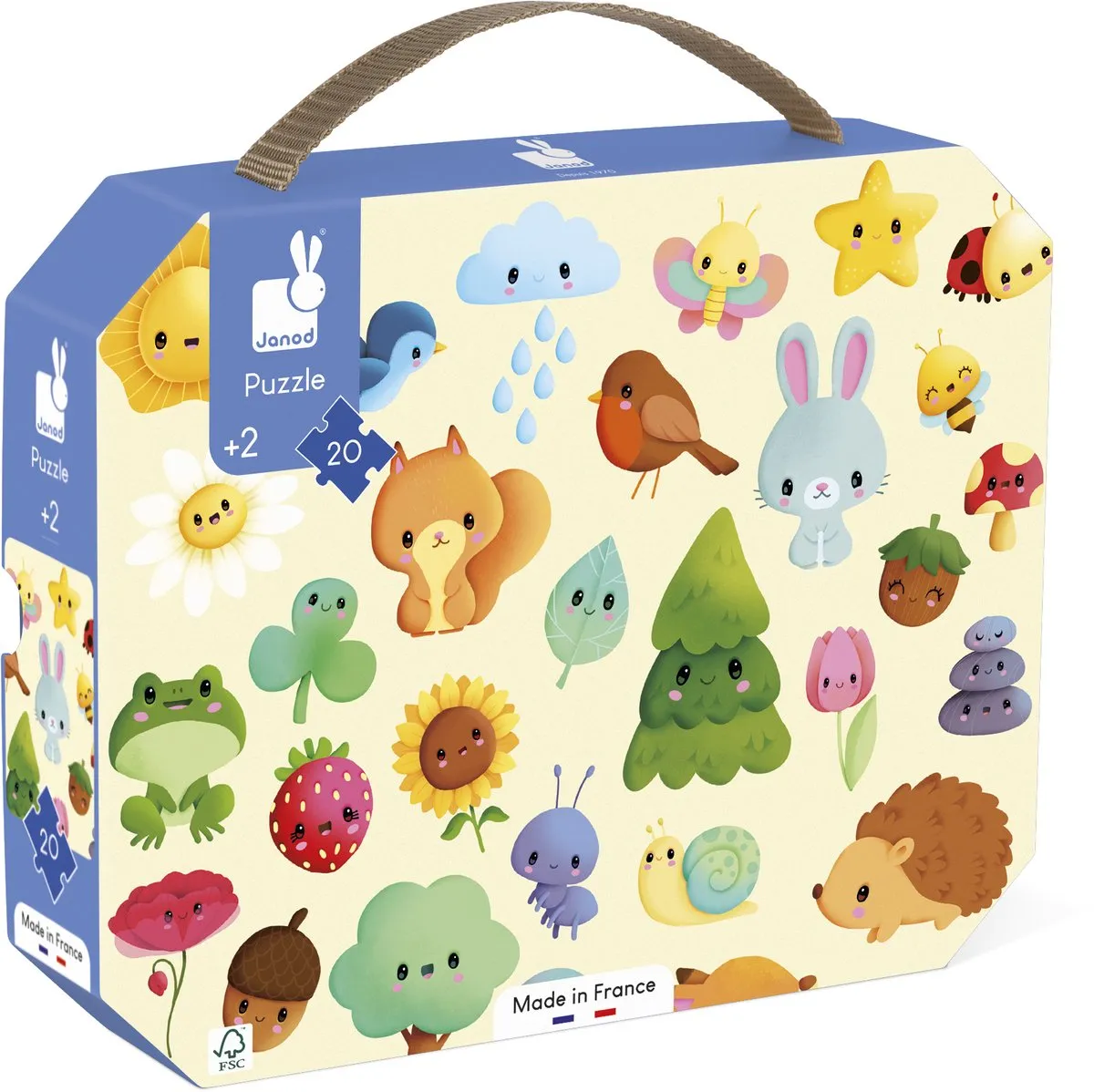 Janod Puzzel De Natuur 20 Stuks