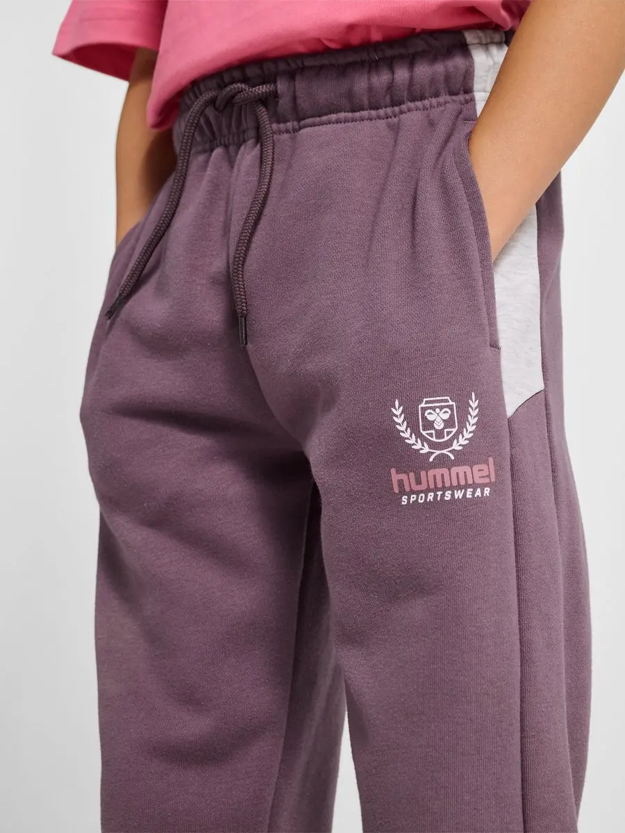Hummel Kinderjoggingbroek HMLJR Loose Blocked BTS 233692 - Flint - afbeelding 6 van 6