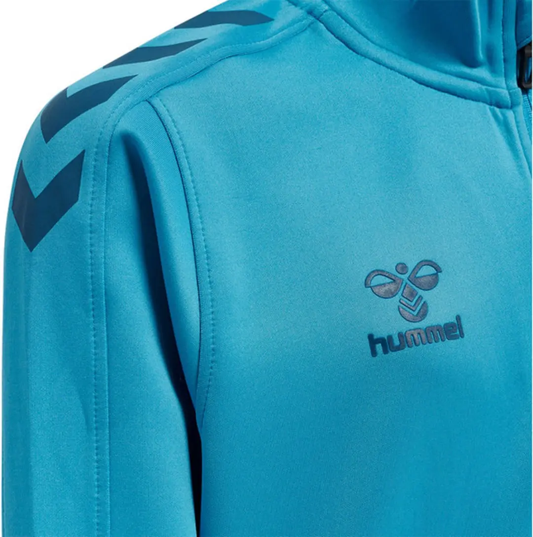 Hummel Core XK Half Zip Poly Sweat - 140 - Lichtblauw