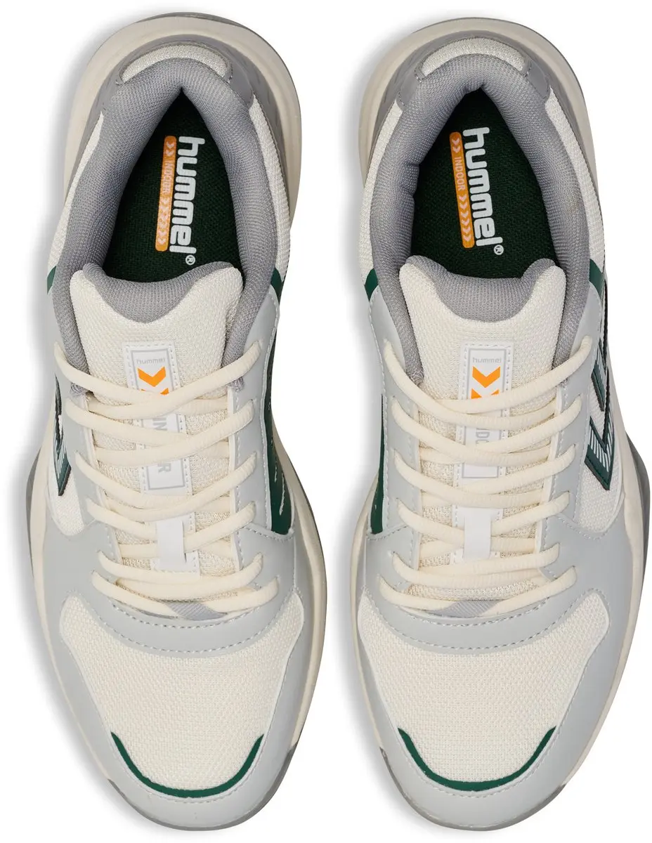 Hummel ALL COURT Schoen - Maat 43 - Wit/ Groen