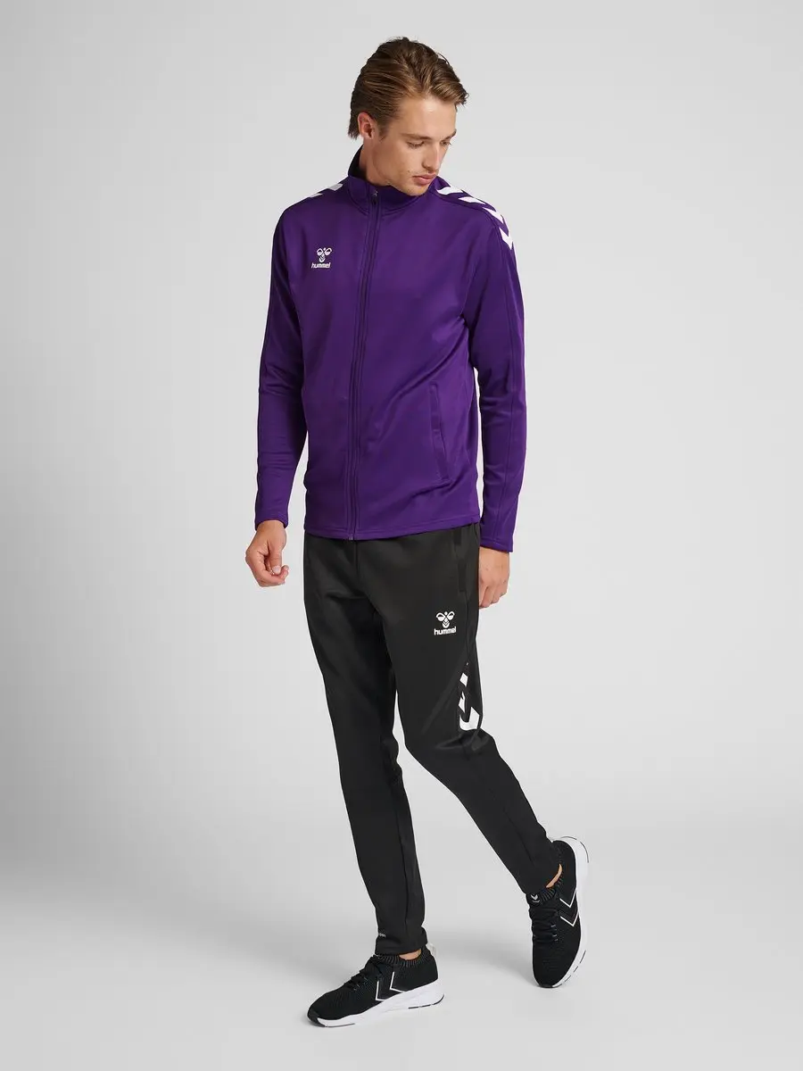 Hummel Hmlcore XK Zip Jacke - Acai/White - XXXL - afbeelding 6 van 6