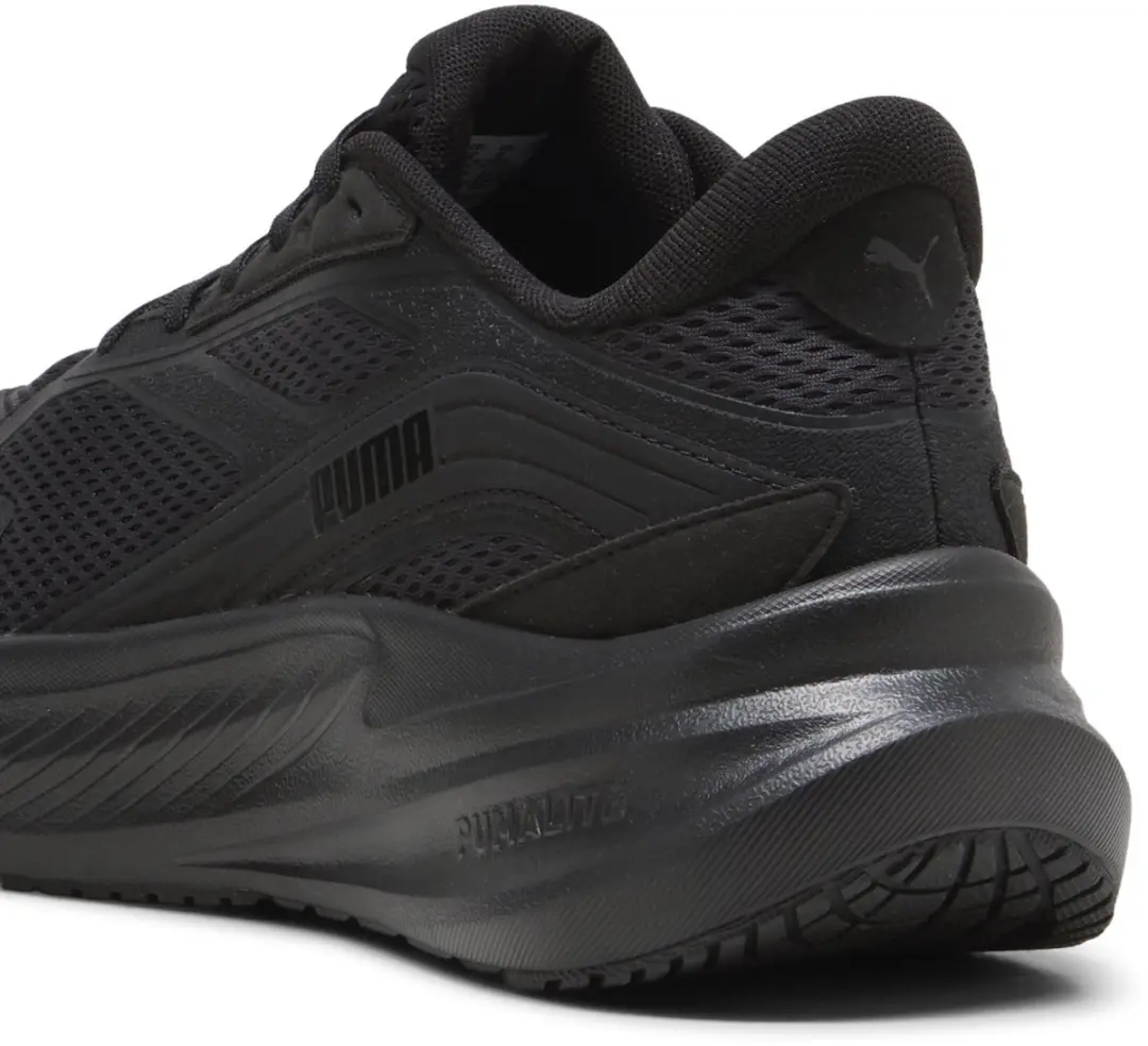 PUMA MaxStride Lite LS Sportschoenen 43 - Zwart/Wit