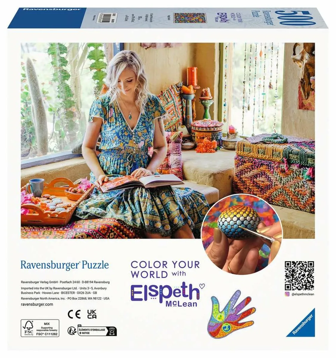Ravensburger Happy Beads 500 Stuks - 12 Jaar - afbeelding 2 van 6