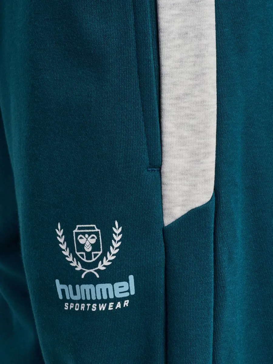 Hummel Kinderjoggingbroek HMLJR Loose Blocked 233692 - Reflecting Pond