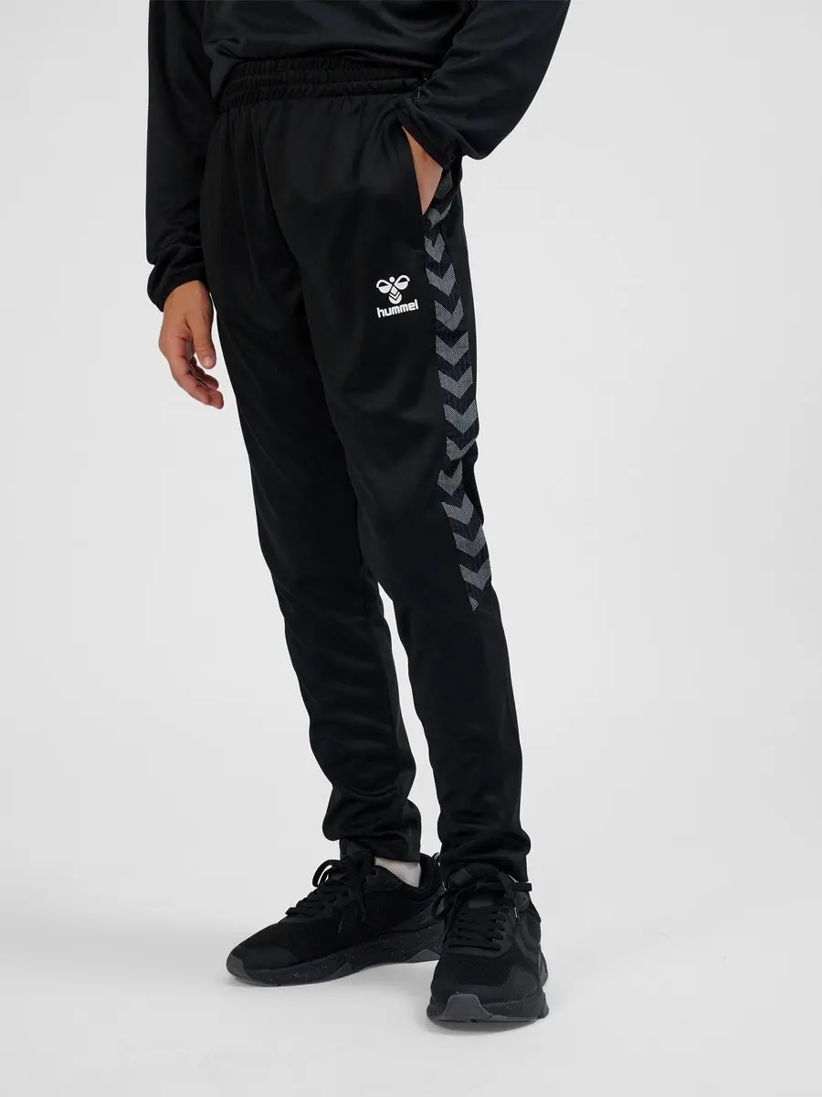 Hummel Hmlauthentic Training Pants Kids - Zwart - afbeelding 6 van 6