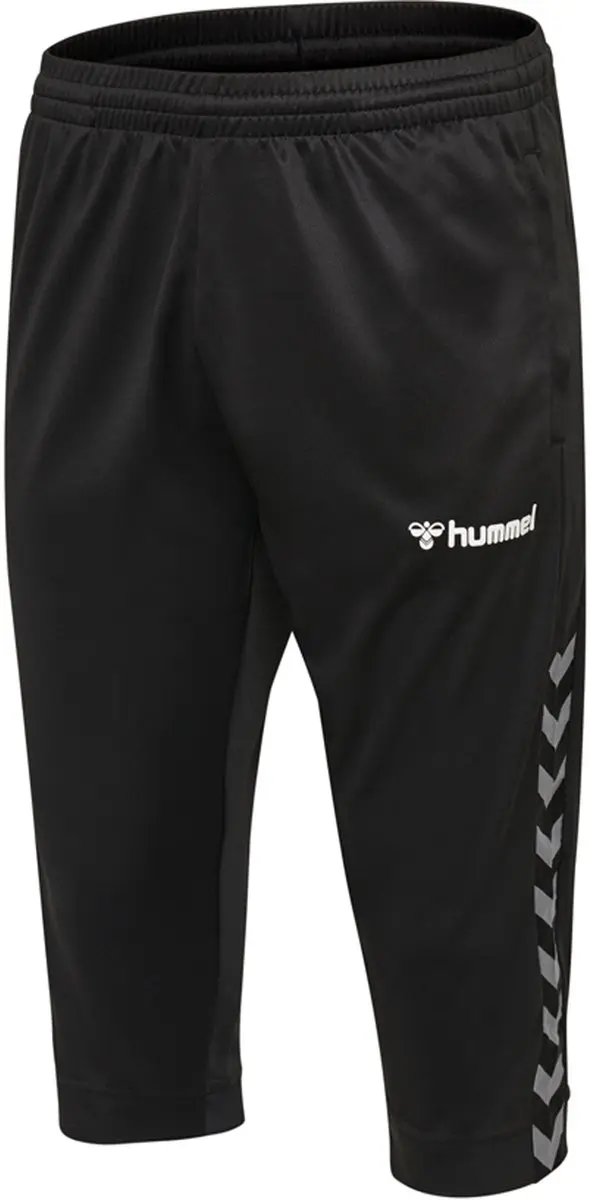 Hummel Hmlauthentic Kids 3/4 Joggingbroek - 176/30 - Zwart