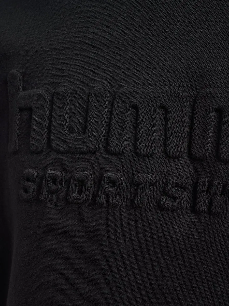 Hummel Hmlboxy Crew Logo Sweatshirt - Black