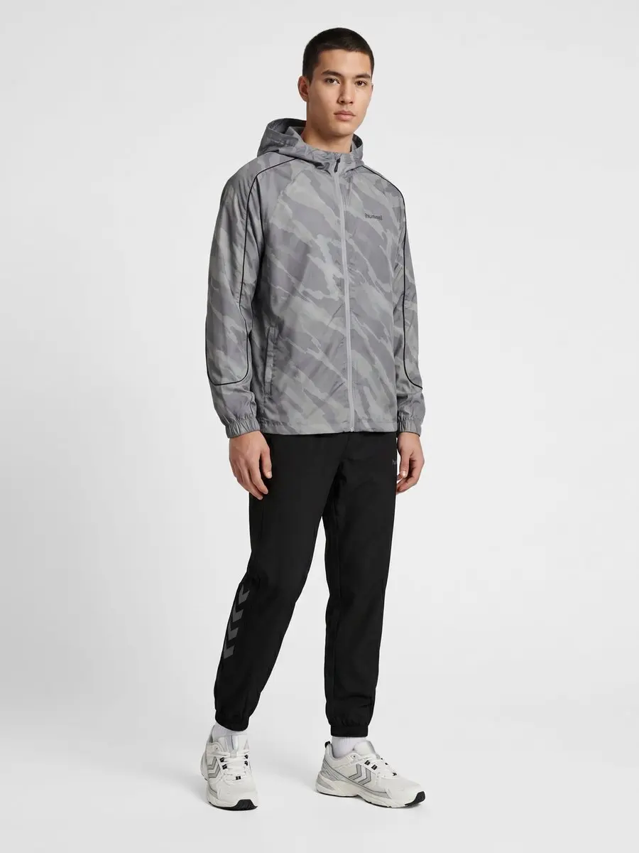 Hummel HMLAOP Hybrid Track Jacket - Sharkskin - XL - afbeelding 6 van 6