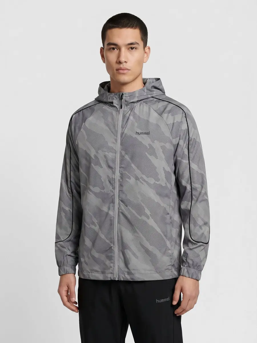 Hummel HMLAOP Hybrid Track Jacket - Sharkskin - XL