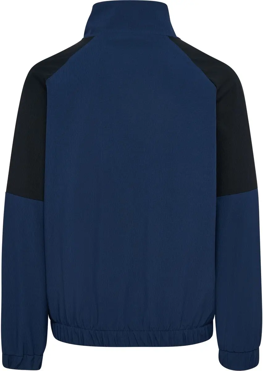 Hummel Hmljr Loose Tracksuit Zip Jacket 110 - Dress Blues