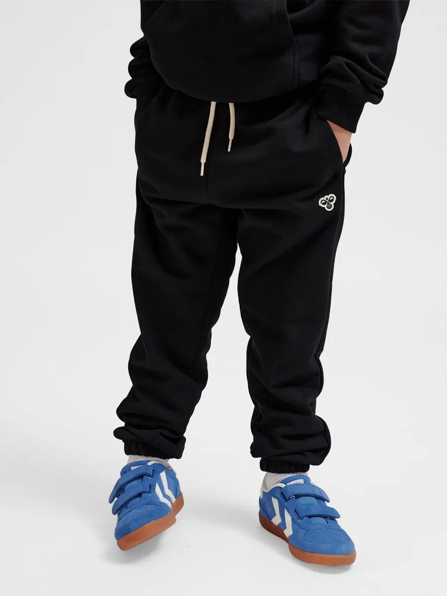 Hummel Bee 232951 Kinder Joggingbroek - Zwart - 110 - afbeelding 6 van 6