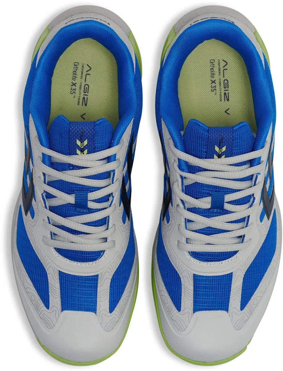 Hummel Handbal Algiz V Zaalschoenen 45.5 - Blue/Grey
