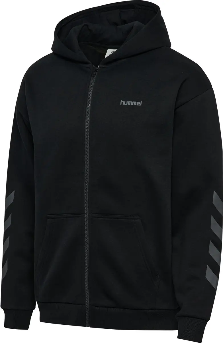 Hummel HMLkeeper Chevron Zip Hoodie - XXL - Zwart