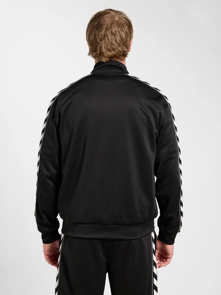 Hummel HMLCLUB Chevron Track Top - XL - Zwart - afbeelding 6 van 6