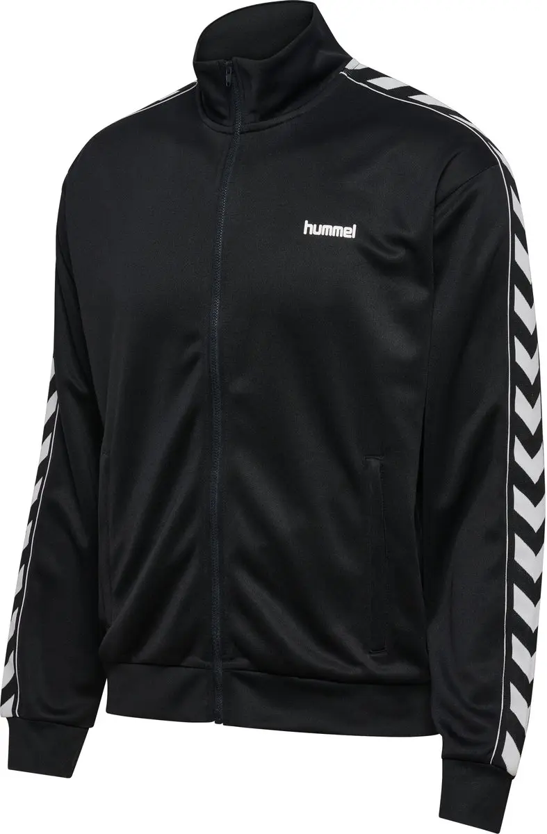 Hummel HMLCLUB Chevron Track Top - XL - Zwart