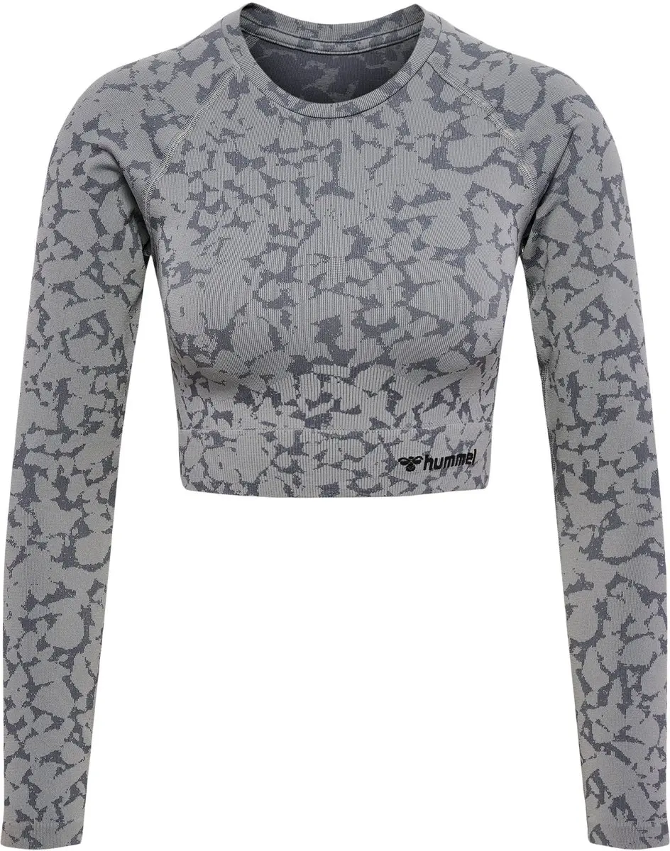 Hummel Hmlmt Pi Seamless Crop T-shirt L/S