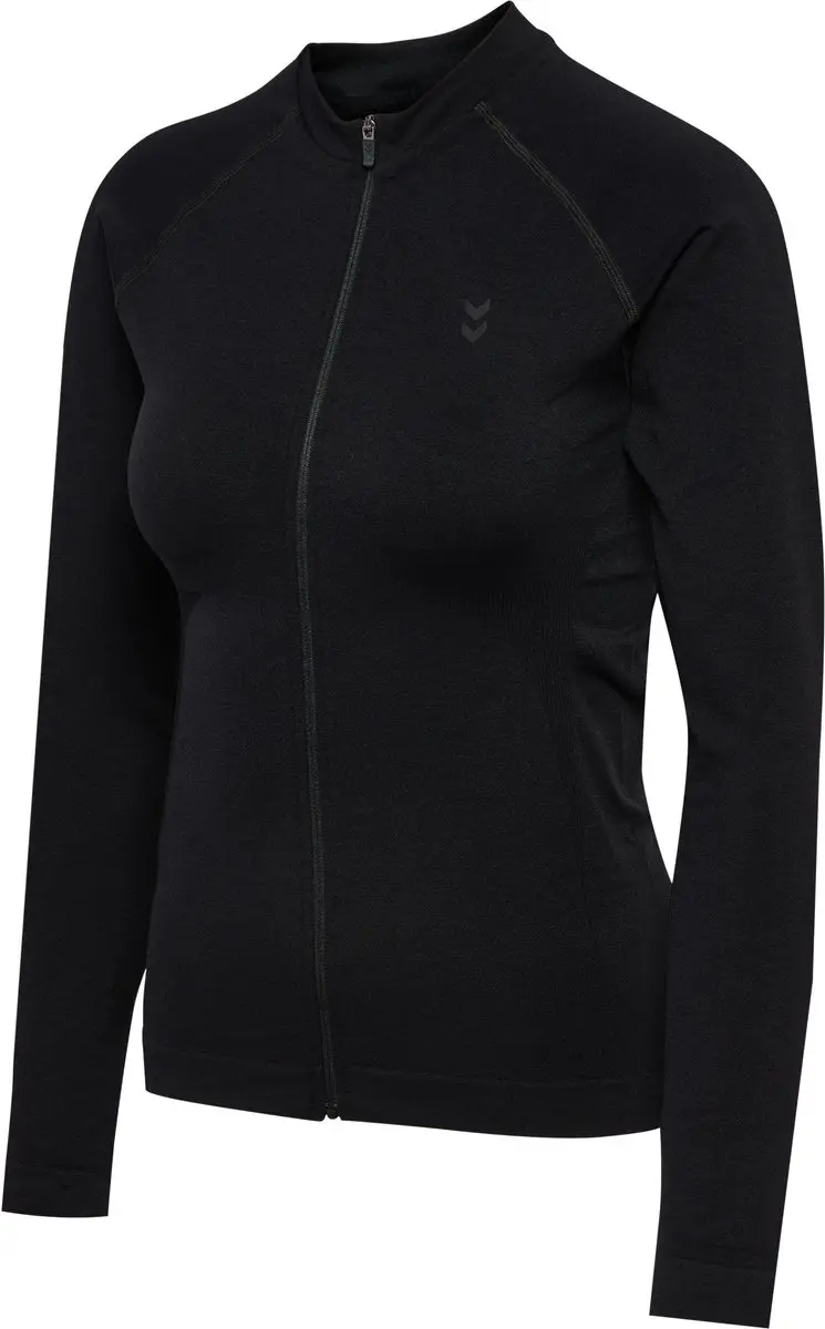 Hummel HMLFLOW Zip Blouse - Zwart - Maat S