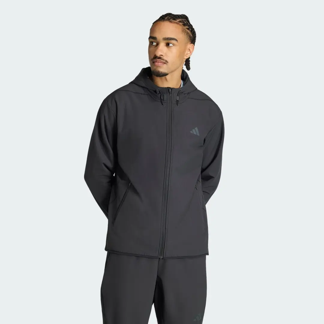 Adidas Performance D4t Climawarm Jack Heren - Zwart