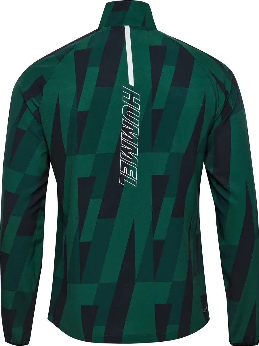 Hummel Hmlcourt AOP Jacket 226922 - M - Rain Forest
