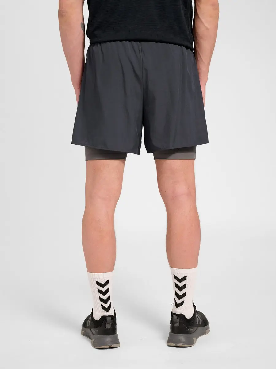 Hummel Intensity 2-in-1 Sportbroek 232291 - Ebony - afbeelding 6 van 6