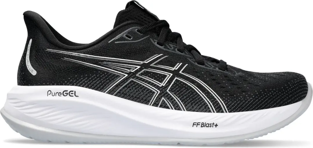 ASICS Gel-Cumulus 2 Sportschoenen Vrouwen 40.5 - Zwart/Grijs/Wit