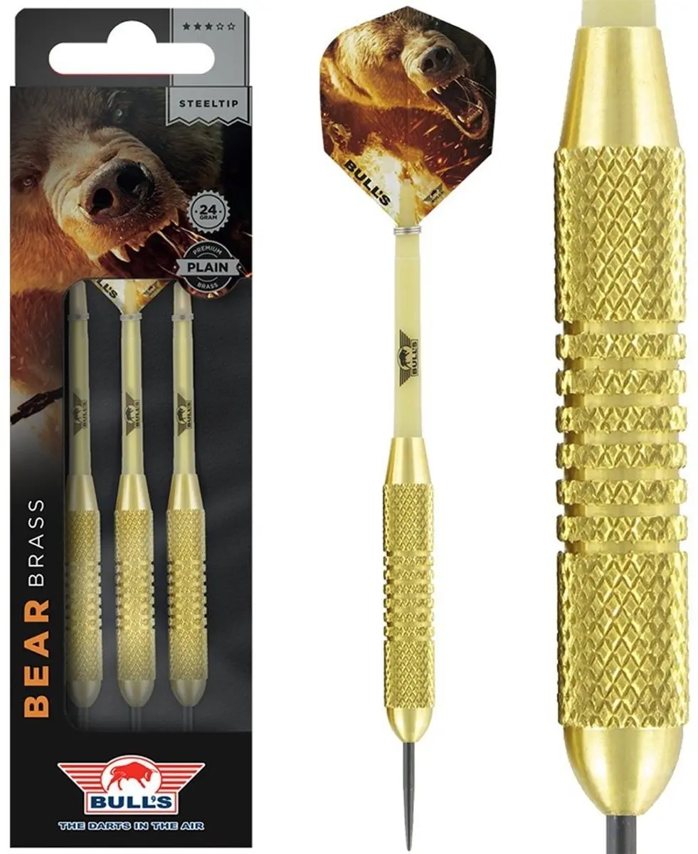Bull's Bear Brass Dartpijlen 24g