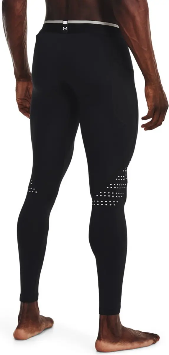 Under Armour Novelty Lange Tight Heren - S - Zwart