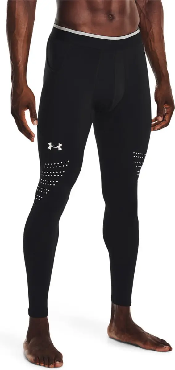 Under Armour Novelty Lange Tight Heren - S - Zwart