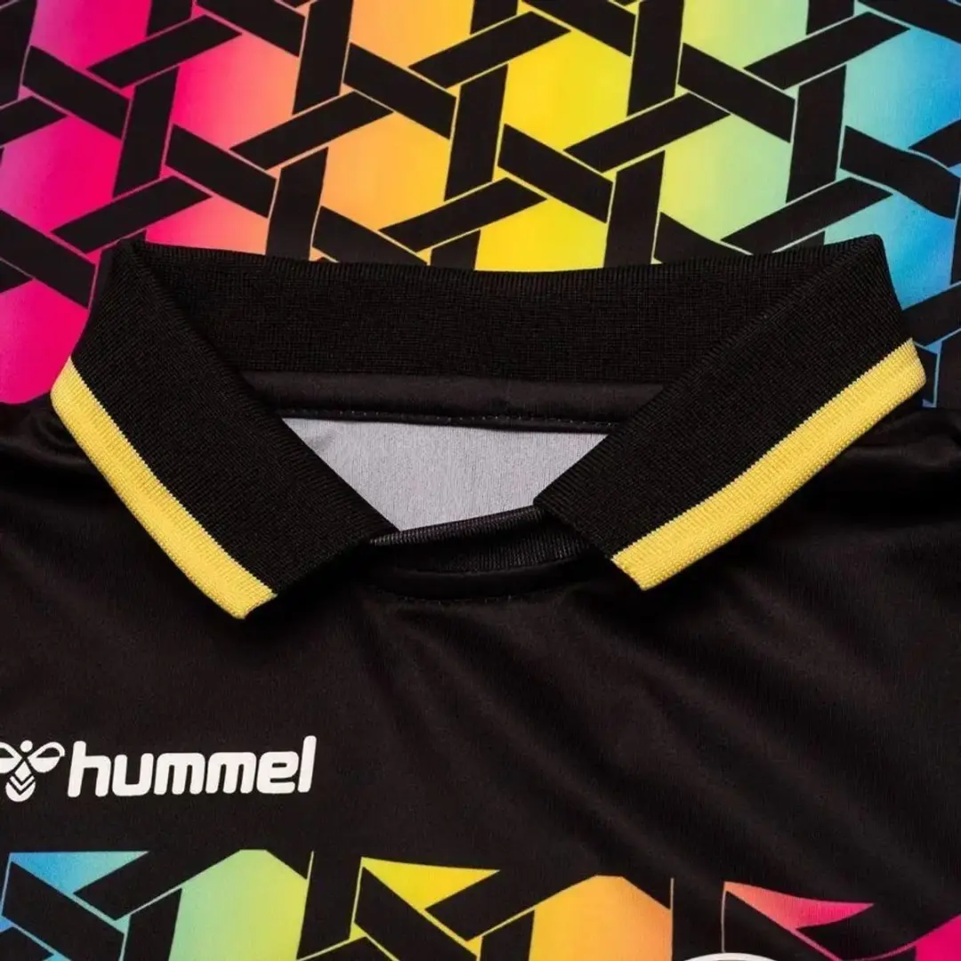 Hummel Kinder Doelman Shirt Denemarken 92 - 14 jaar - Model 218327 - Veelkleurig