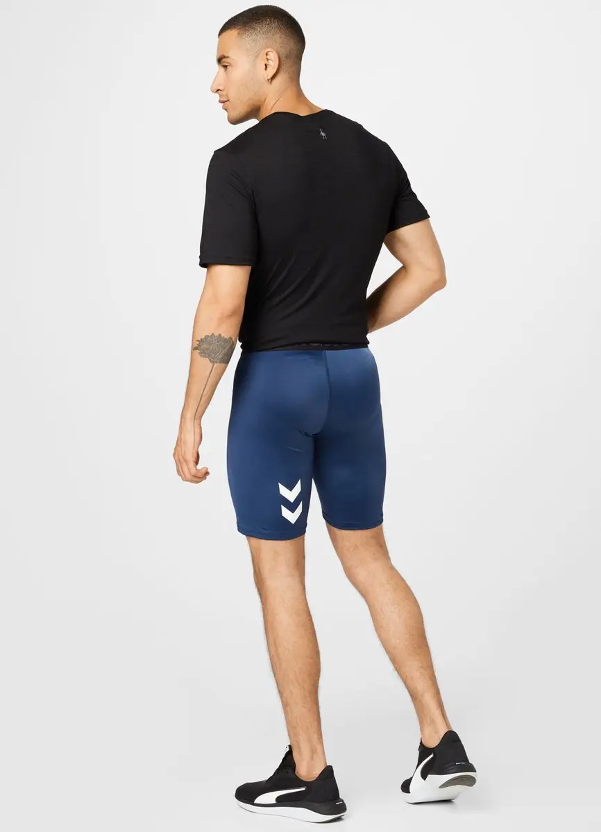 Hummel Hmlte Topaz Tight Shorts - S - Blauw
