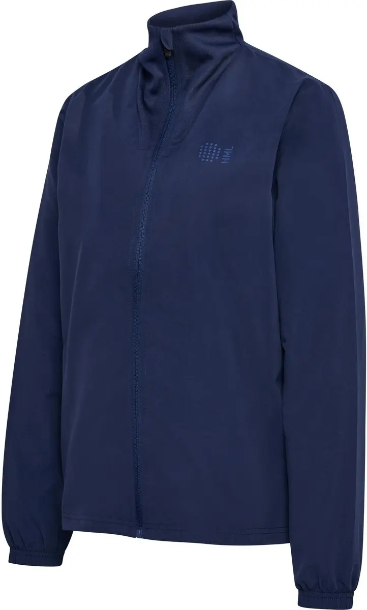Hummel Hmlcourt Woven Jacket Woman 219156 Dames Trainingsjack - L - Blauw
