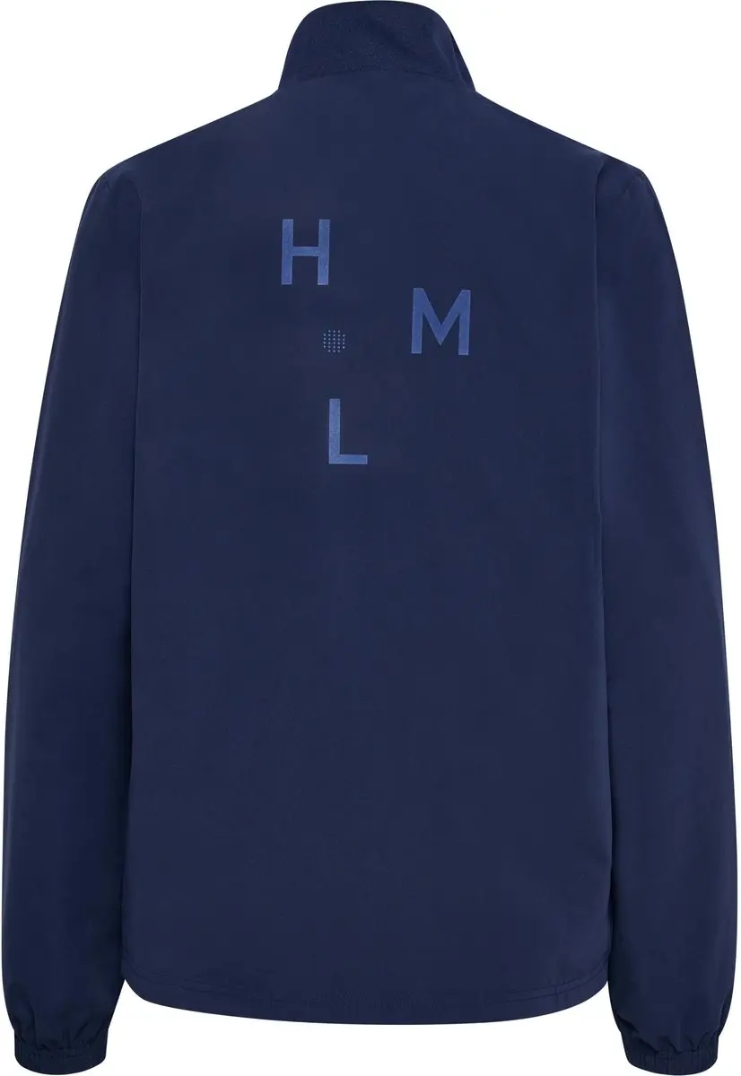Hummel Hmlcourt Woven Jacket Woman 219156 Dames Trainingsjack - L - Blauw