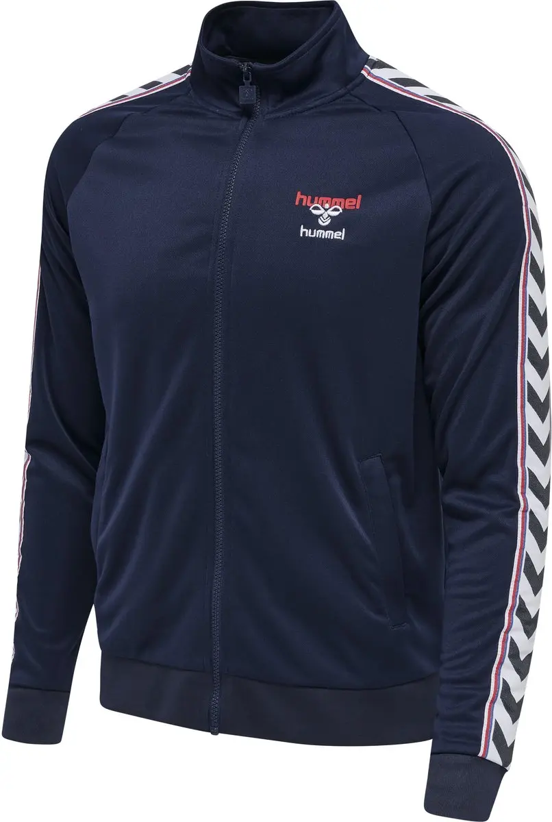 Hummel Lerby Poly Zip Jacket 214309 - XS - Peacoat