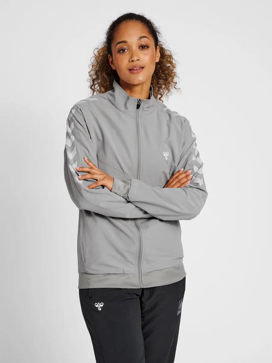 Hummel HMLGG12 Track Jacket Woman Dames Trainingsjack - XS - Alloy