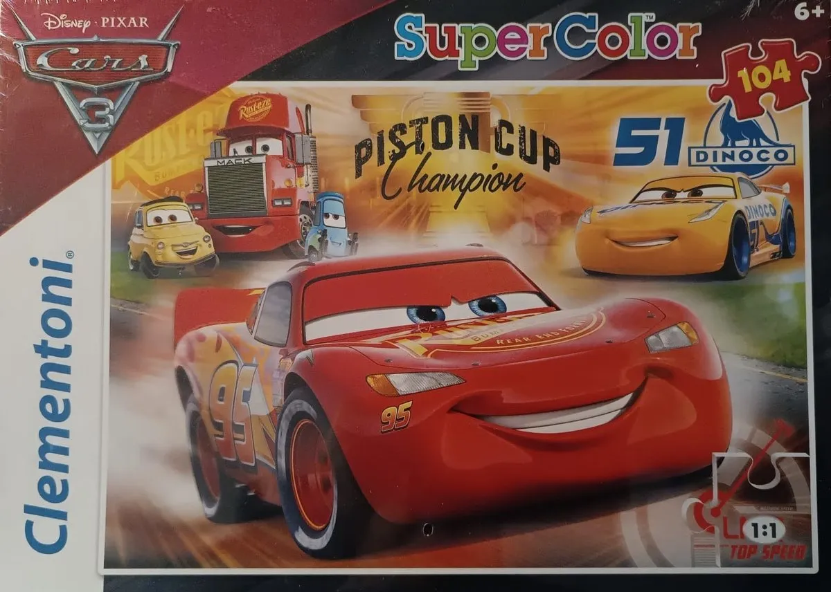 Clementoni Maxi Cars 3 PZL 60 Puzzel