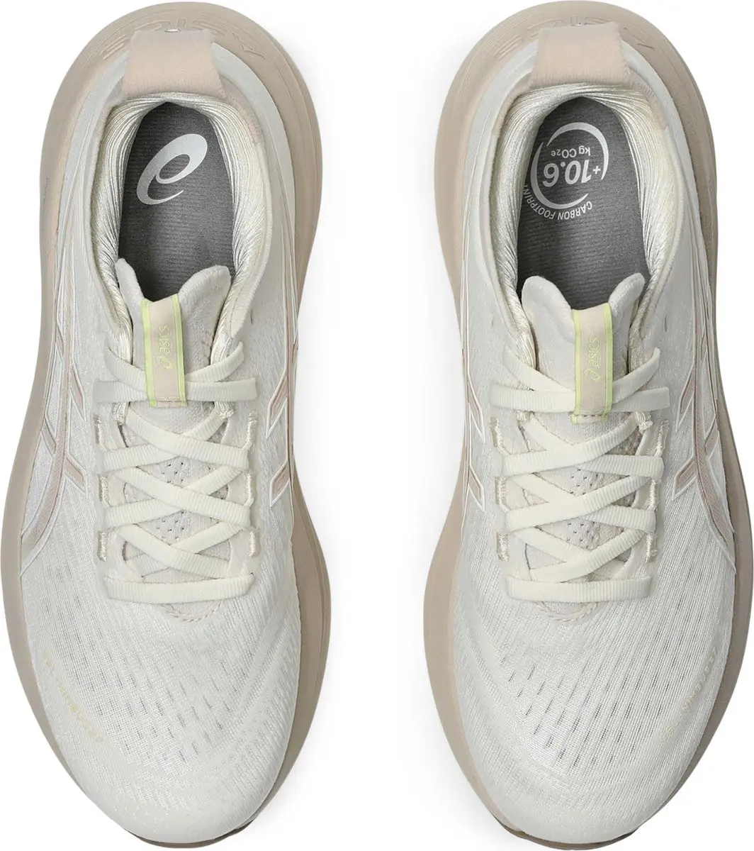 ASICS Gel-Nimbus 27 Hoopschoenen - Vrouwen 40 Beige
