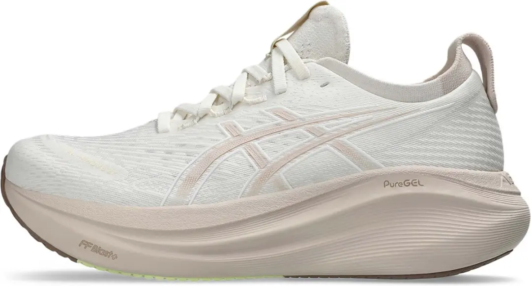 ASICS Gel-Nimbus 27 Hoopschoenen - Vrouwen 40 Beige
