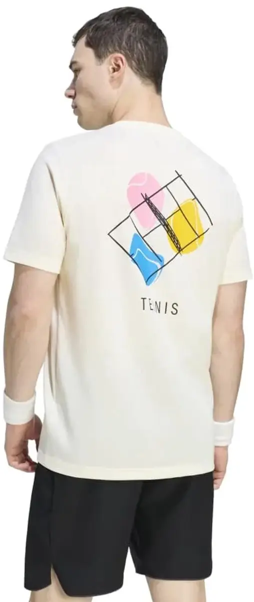 Adidas T-shirt US T Wit M
