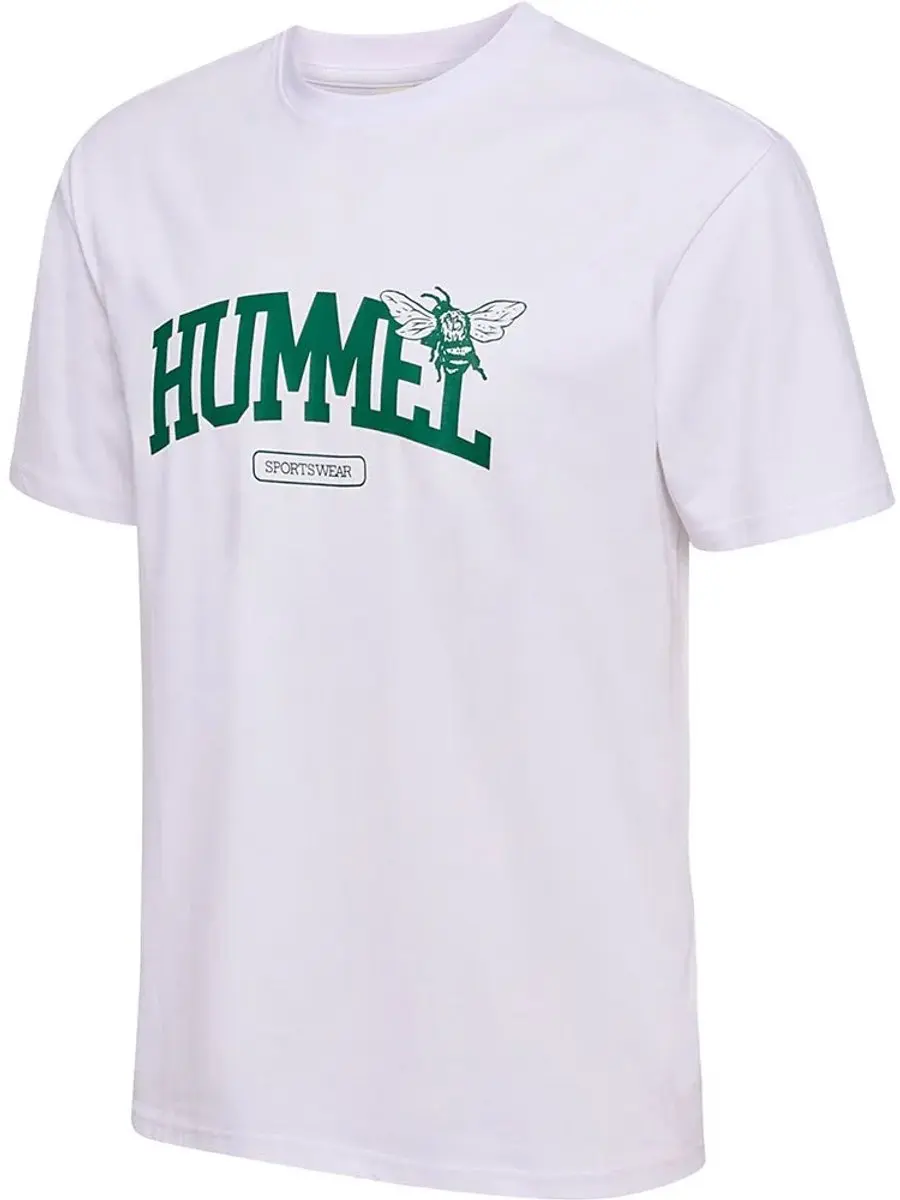 Hummel Loose University Bee T-shirt - Wit L