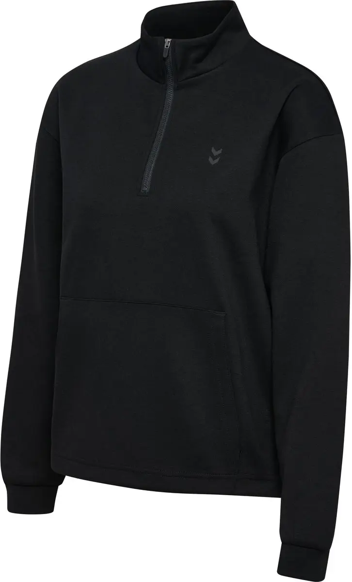 Hummel HMLYOGA Soft Halfzip Jacket - XL - Zwart