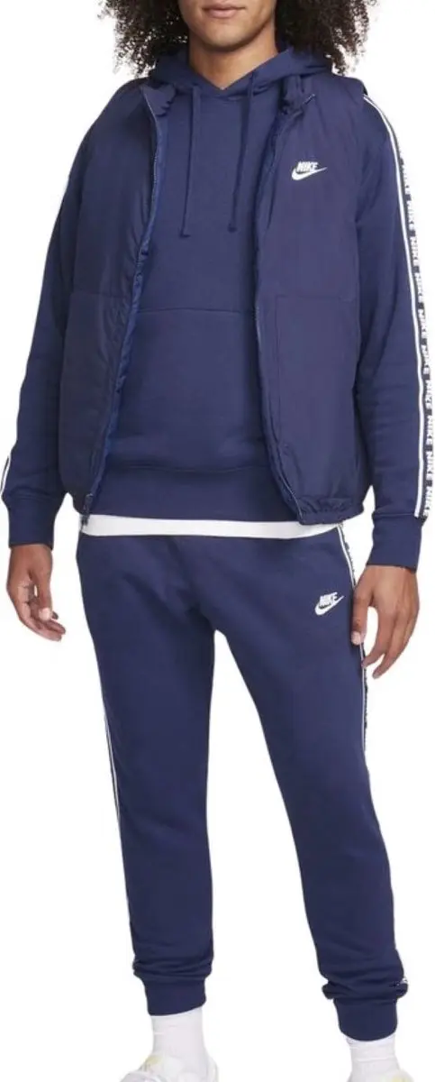 Nike Club Trainingspak M FB7296-410 - Blauw/Wit