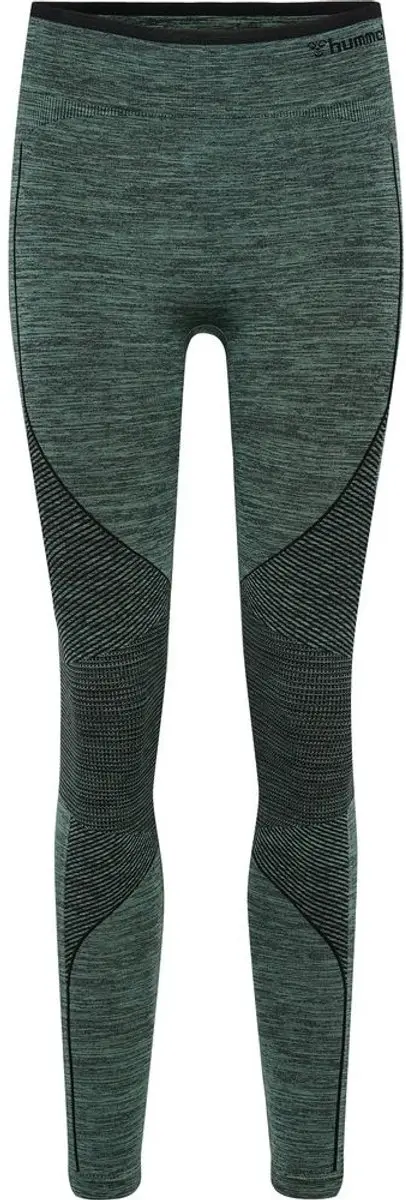 Hummel Hmlmt Aly Seamless Hw Tights 215790 Sportlegging - XS - North Atlantic/Black