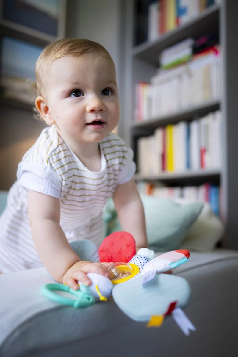 Sophie de Giraf Activiteitenvlinder Meerkleurig - 3 Maanden