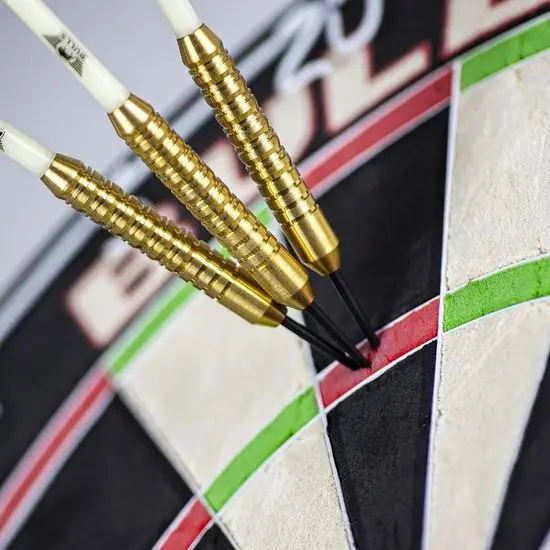 Bull's Brass Bear Dartpijlen 22g - Goud - 3 Stuks