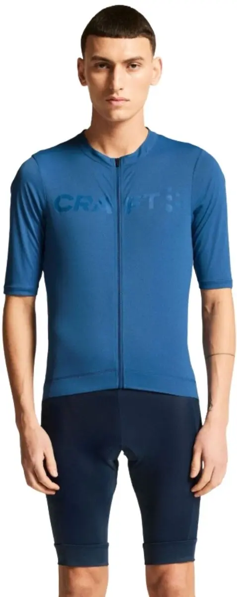 Craft Endur Logo Jersey M Heren Fietsshirt - Blauw