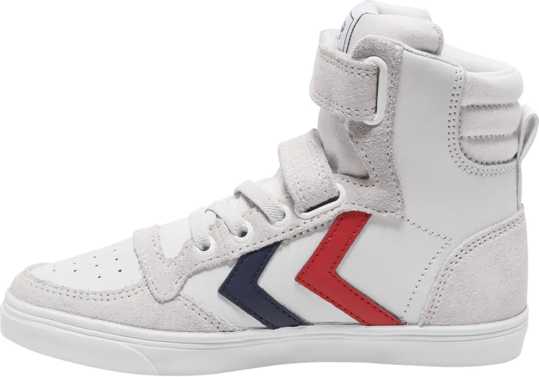 Hummel Slimmer Stadil Leather High Jr - Wit - afbeelding 6 van 6