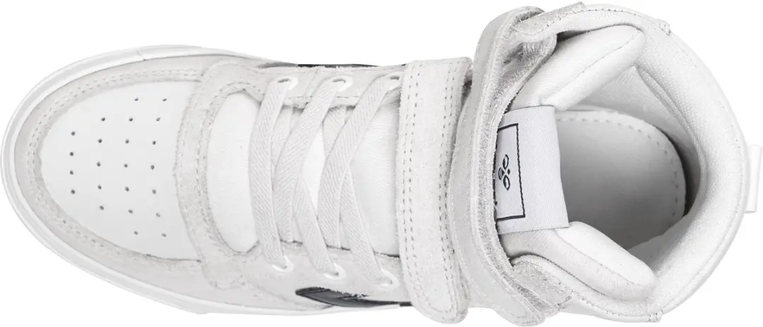 Hummel Slimmer Stadil Leather High Jr - Wit