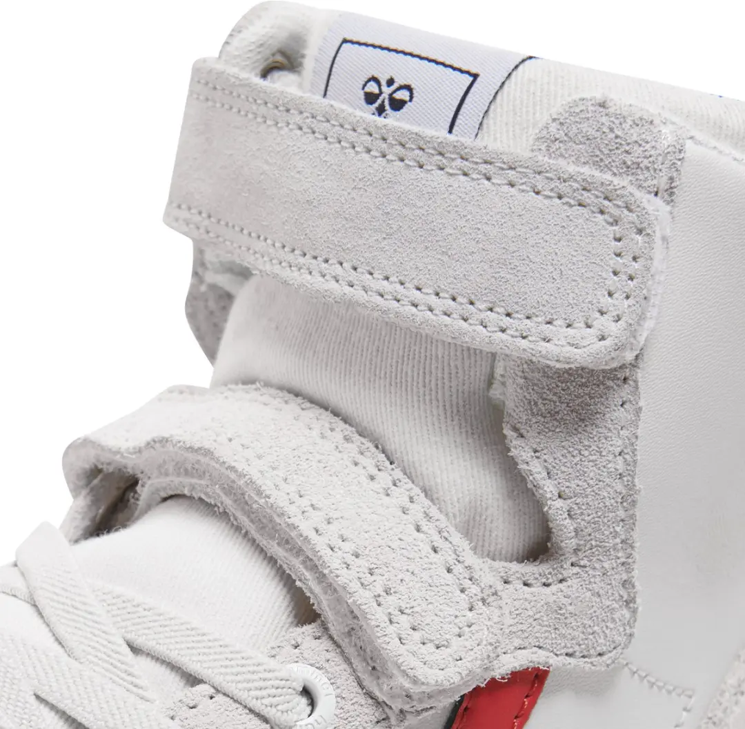 Hummel Slimmer Stadil Leather High Jr - Wit