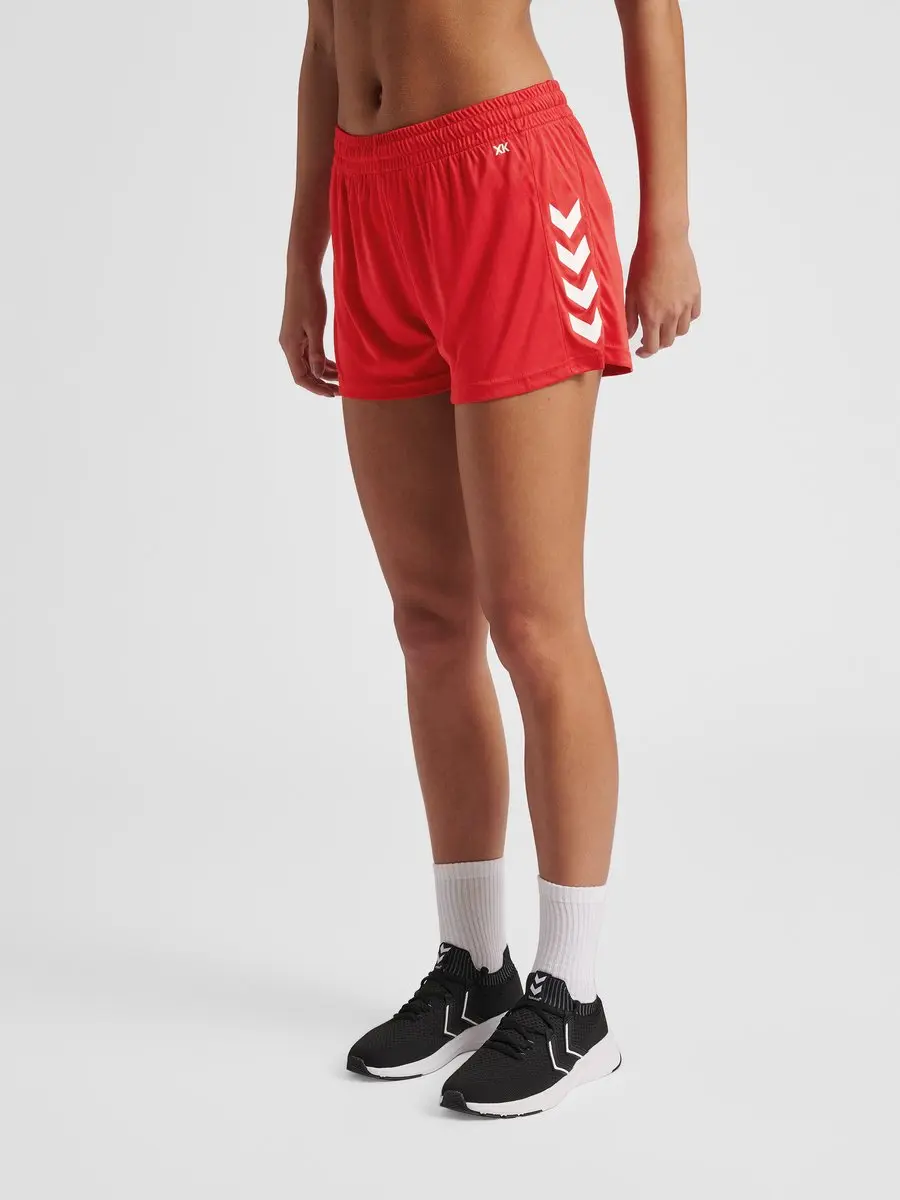Hummel Core XK Poly Shorts Dames - Rood - XL